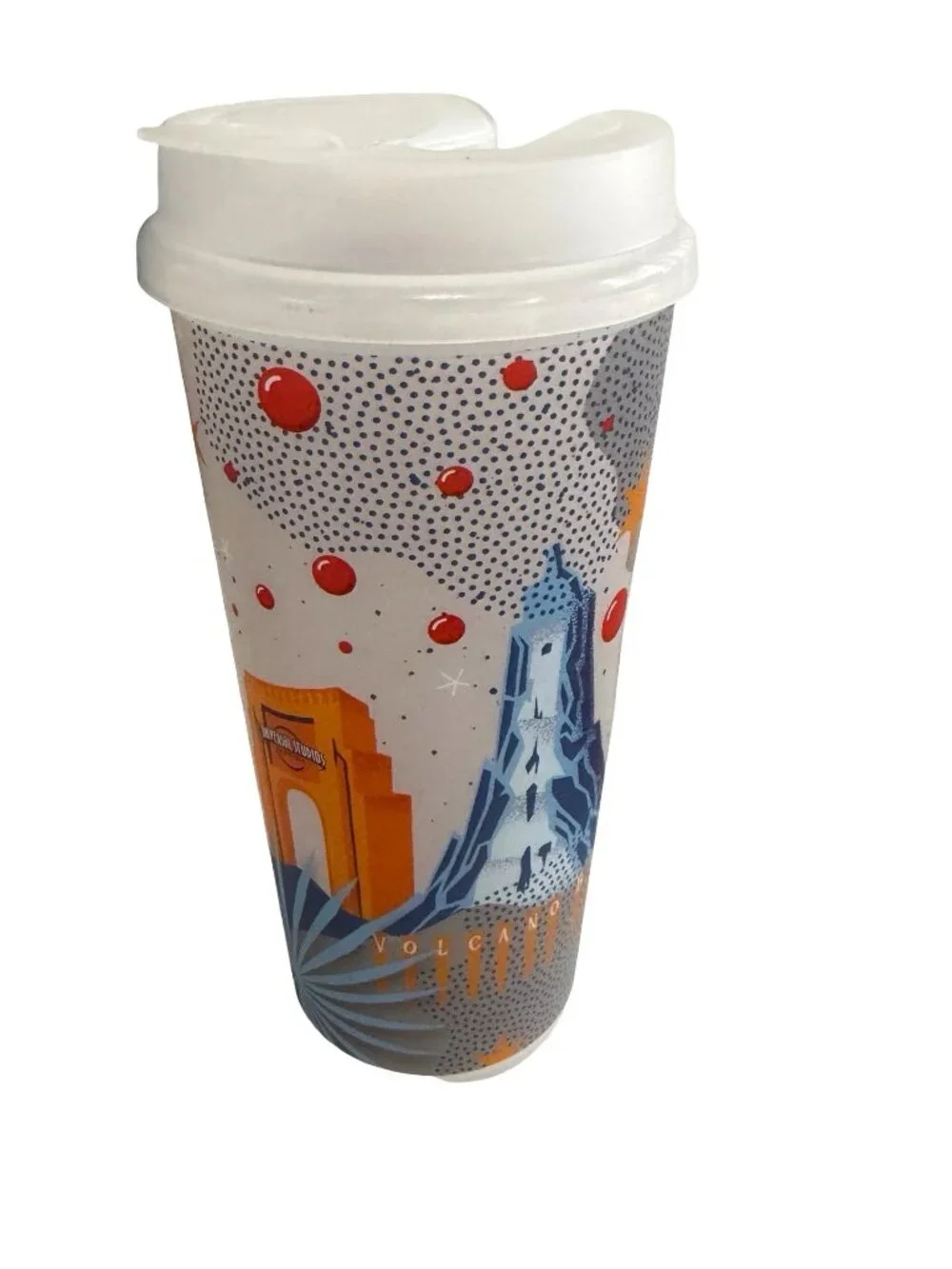 2016 Universal Orlando Coca-Cola Freestyle Souvenir Cup Islands of Adventure Whi